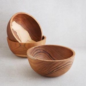 Teak Veggie Bowl（柚木蔬菜碗）